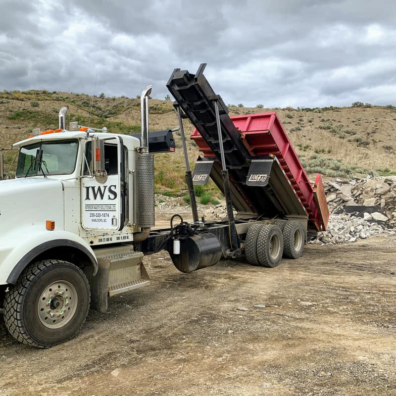 Interior Waste Solutions Heavy Duty Roll Off Bin Rentals Kamloops Area For Concrete Removal